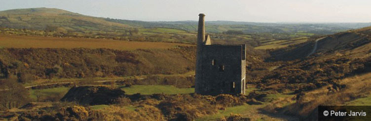 Photograph of the Dartmoor scenic view